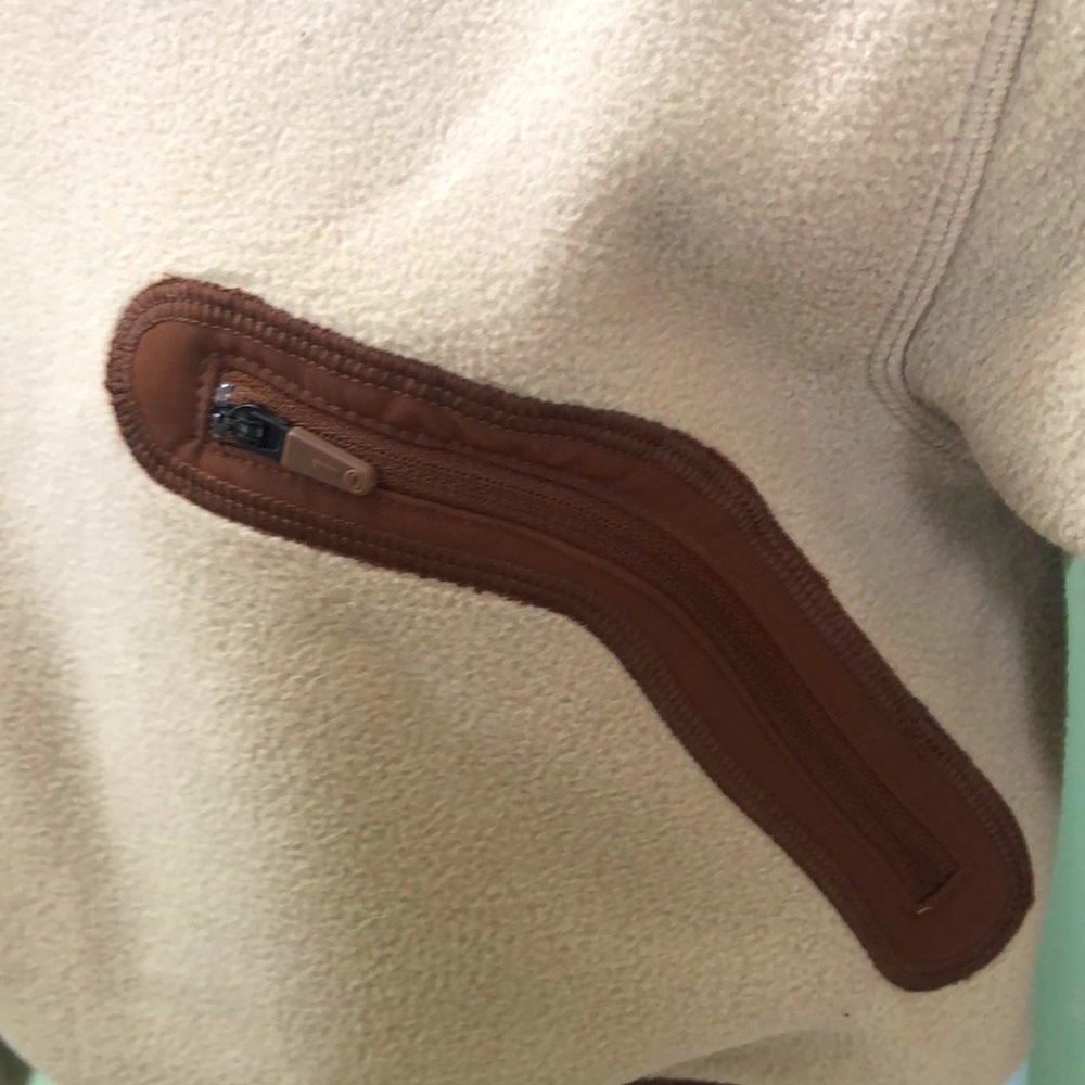 Travis Scott Cactus Jack Brown Size M Basic Crop Jacket / Nike Women's X - Picture 6 of 9